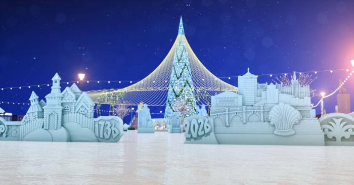 Городок на площади Революции посвятят юбилею Челябинска | В Челябинске приступают к строительству ледового городка