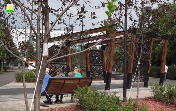 Парк на Комсомольском проспекте в Челябинске обновили