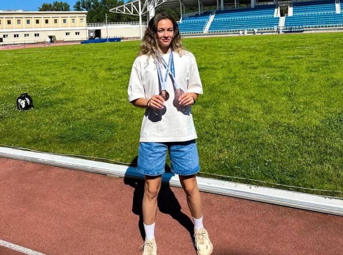 Челябинская легкоатлетка привезла медаль с Чемпионата России