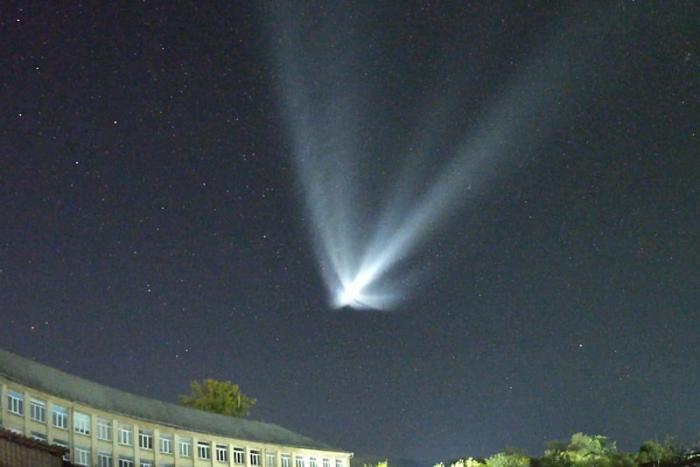 Жители Челябинска могли увидеть запуск ракеты, которая вывела в космос 75 мышей