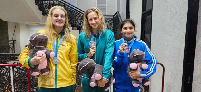 Челябинская спортсменка привезла три медали из Сингапура с чемпионата мира